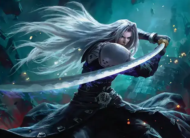 mtg sephiroth art card 44/53 you may sacrifice another creature NEW Sephiroth artwork by Tetsuya