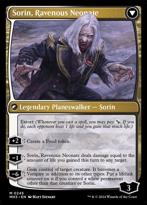 mtg sorin commander deck How to build a EDH with multiple Sorin cards Return each card put into a graveyard this way to the battlefield under your control. Sorin, Lord of Innistrad |