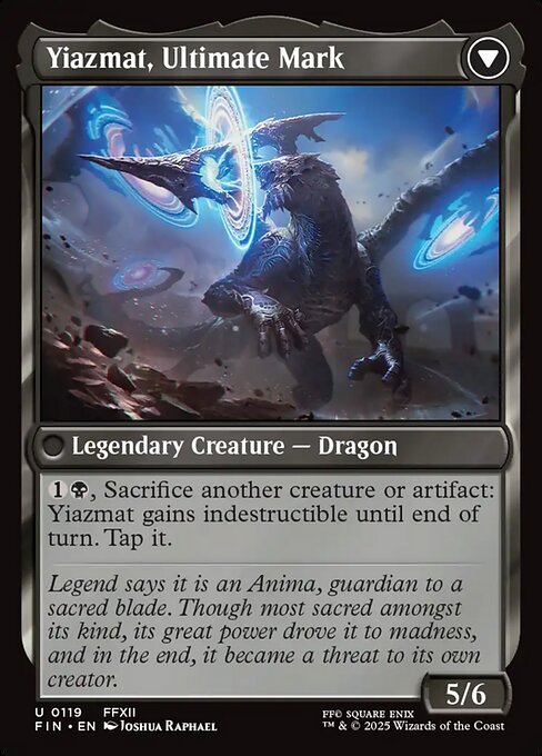 mtg zenos card Magic The Gathering - Universes Beyond - Final Fantasy transform Zenos yae Galvus. MAGIC MTG FINAL Fantasy Zenos