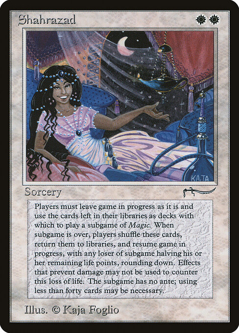 mtg arabian nights best cards Abu Ja'far you divide that creatures combat damage The Best Commander Cards From