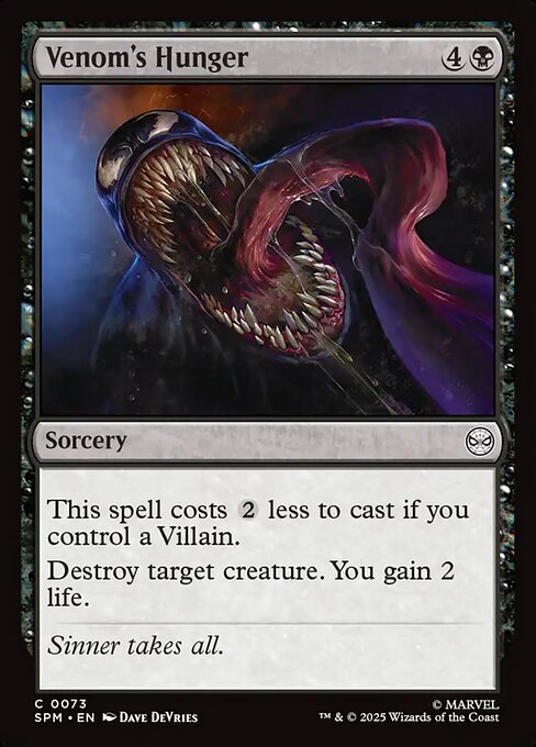 venom eddie brock mtg card Magic The Gathering - Marvel's Spider-Man Venom, Eddie Brock (Commander) |