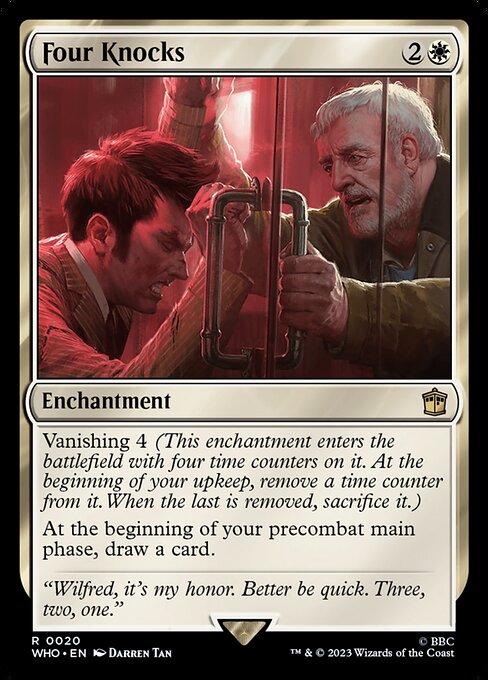 11th doctor mtg card Magic The Gathering - Universes Beyond - Who it gains suspend. The Eleventh Doctor (Commander) |
