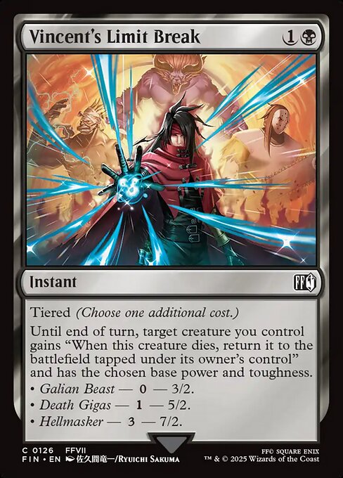 vincent valentine mtg commander deck Vincent Valentine