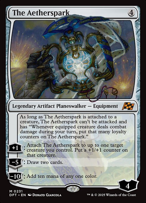 mtg aetherdrift commander decks octane death race across the Multiverse Magic: The Gathering Aetherdrift Commander