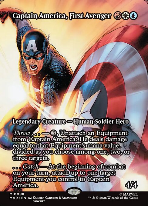 Captain America, First Avenger (Commander) | EDHREC
