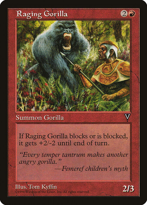 monkey mtg cards Apes of Rath [Tempest] choose a letter Monkey Cage | Magic: the