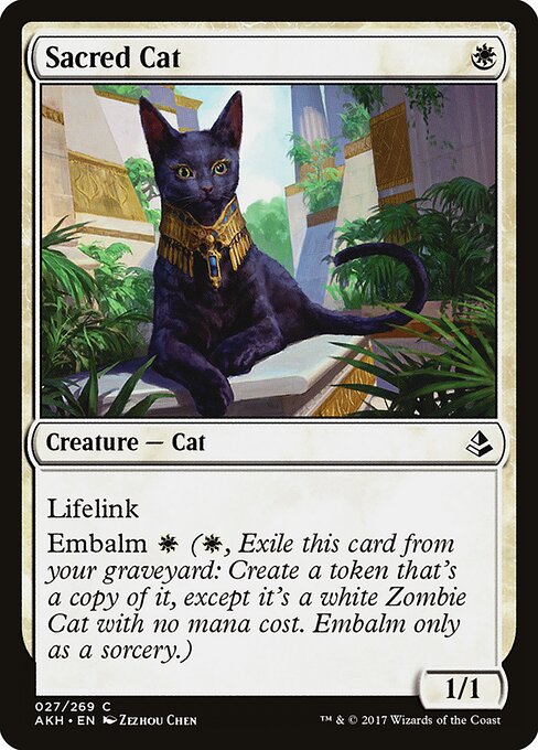 black cat cards mtg Magic The Gathering - (086/269) Draw two cards and create a Treasure token. black cat mtg card A