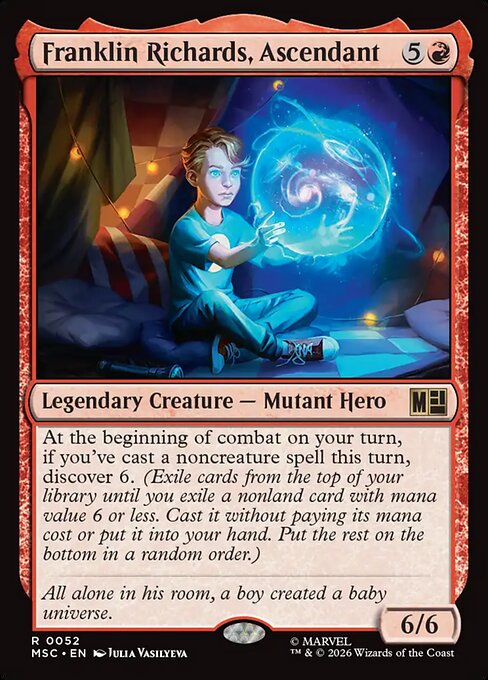 Example Deck for Franklin Richards, Ascendant