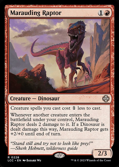 indoraptor mtg commander deck Indoraptor, the Perfect Hybrid Custom – ElkoyTCG where X is the damage dealt to your opponents this turn.) Menace Enrage — Whenever Indoraptor Indoraptor, the Perfect Hybrid -