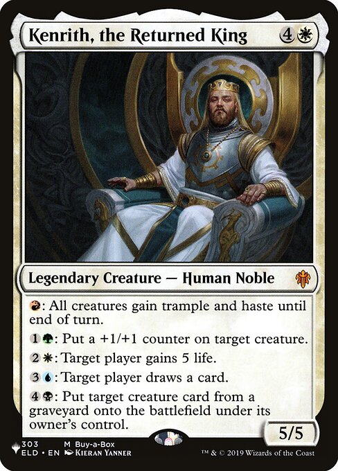 Kenrith, the Returned King (Commander) | EDHREC