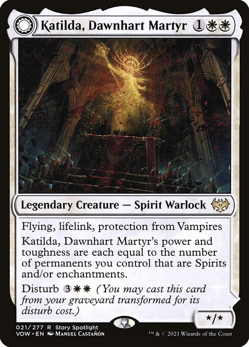 Example Deck for Katilda, Dawnhart Martyr