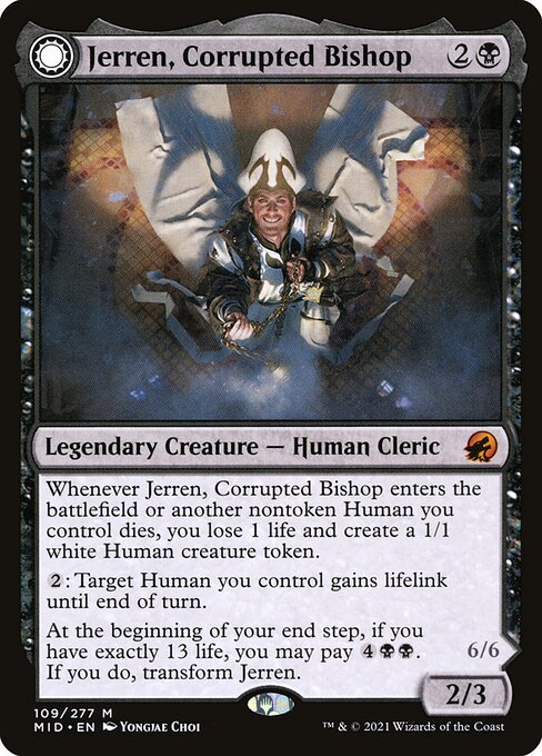 Example Deck for Jerren, Corrupted Bishop