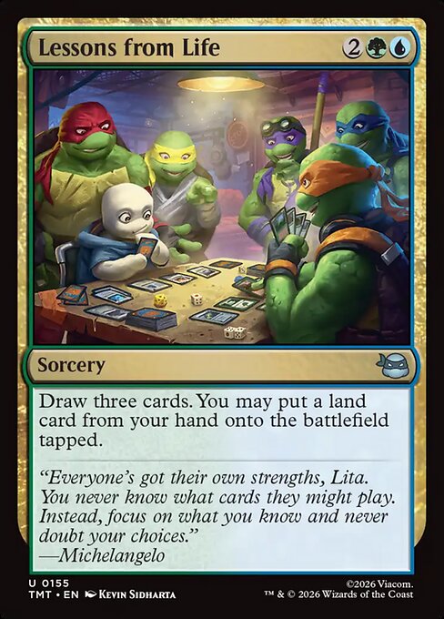 mtg lesson cards commander This new Temur wants you to fill up your graveyard, especially with spells, so this Strixhaven card will help! #MTGxATLA #avatar #commander #mtg #magic Earthbending Lesson  Avatar: The