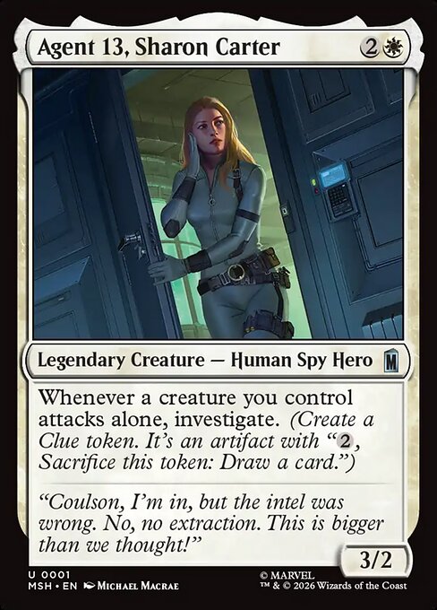 Example Deck for Agent 13, Sharon Carter