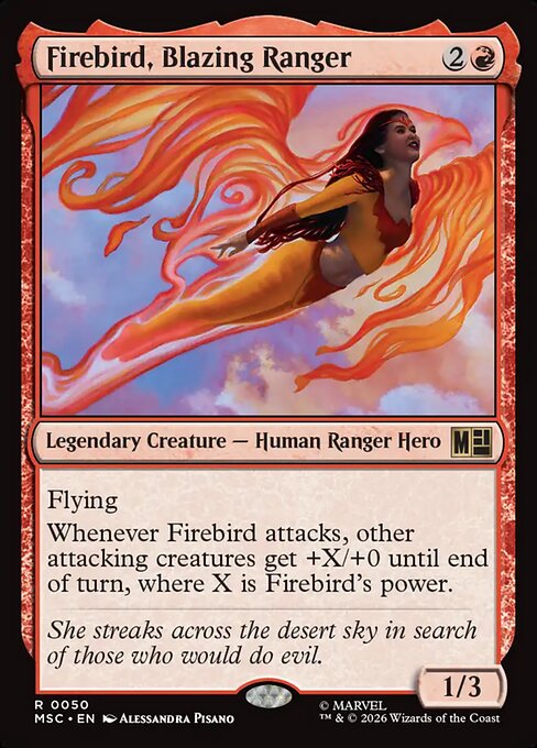 Example Deck for Firebird, Blazing Ranger