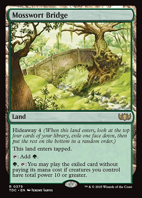 mtg best land cards Utility Lands Green Barigord Studios