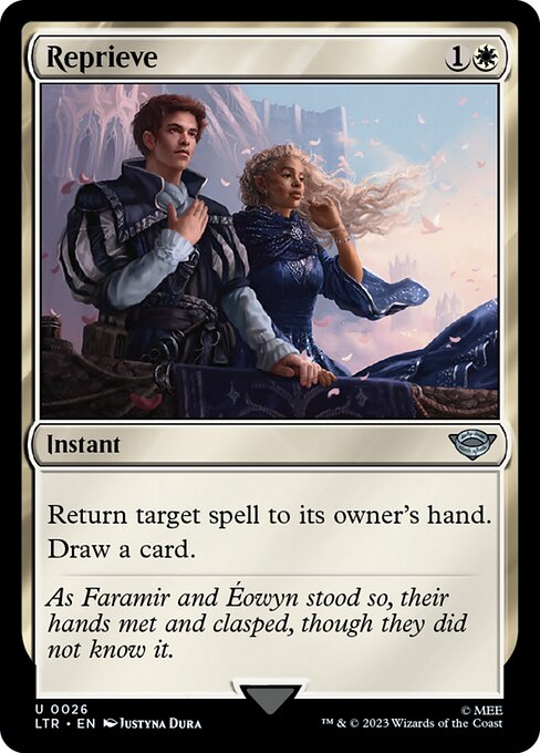 faramir mtg card Magic The Gathering - The Lord of the Rings you draw a card if they didnt attack you that turn Faramir, Field Commander [Showcase Foil]