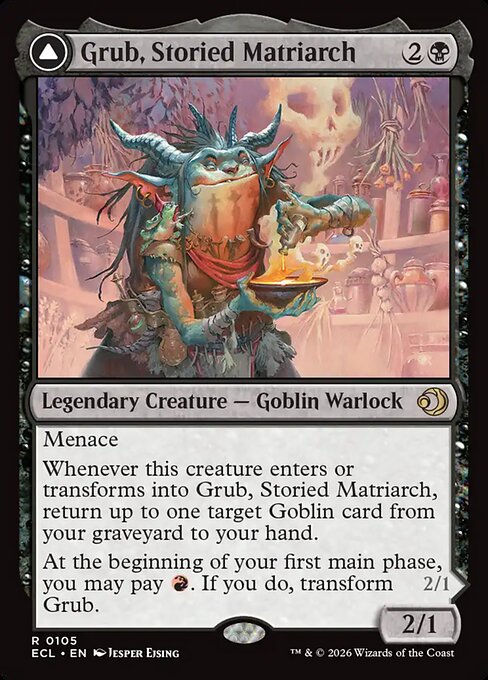Example Deck for Grub, Storied Matriarch