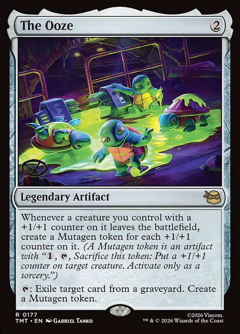 mtg ooze deck commander Aeve, Progenitor This creature enters with X +1/+1 counters on it Aeve, Progenitor OOZE Commander Deck