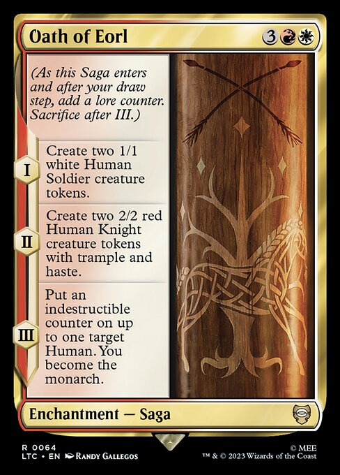 mtg lotr saga cards Collecting The Lord of the Rings: Tales of Middle-earth Commander Sagas Deck - Tom