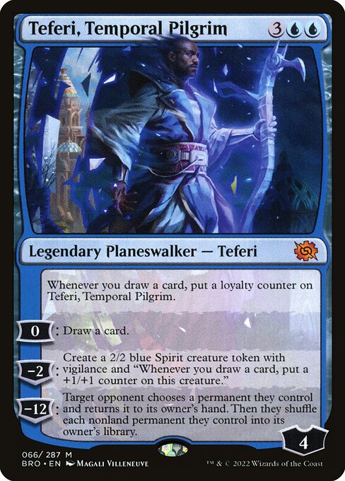 mtg teferi commander deck Teferi, Temporal Pilgrim (Card)