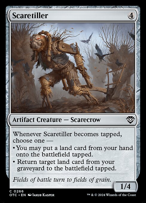 scarecrow commander deck mtg Reaper King Five Color Main Phase not an official Wizards of the Coast product. Scarecrow tribal // Commander (Reaper