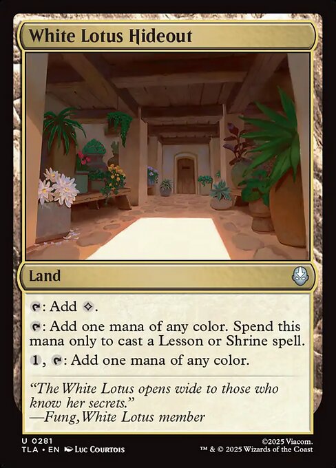 White Lotus Hideout (Card) | EDHREC
