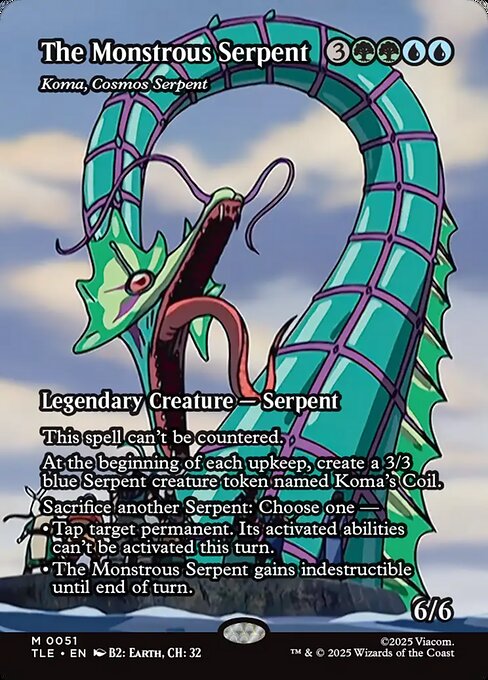 best serpent cards mtg 2019 Core Set Common Frilled Sea #56 Frilled Sea Serpent cant be blocked this turn Subtype: serpent, 57 cards |