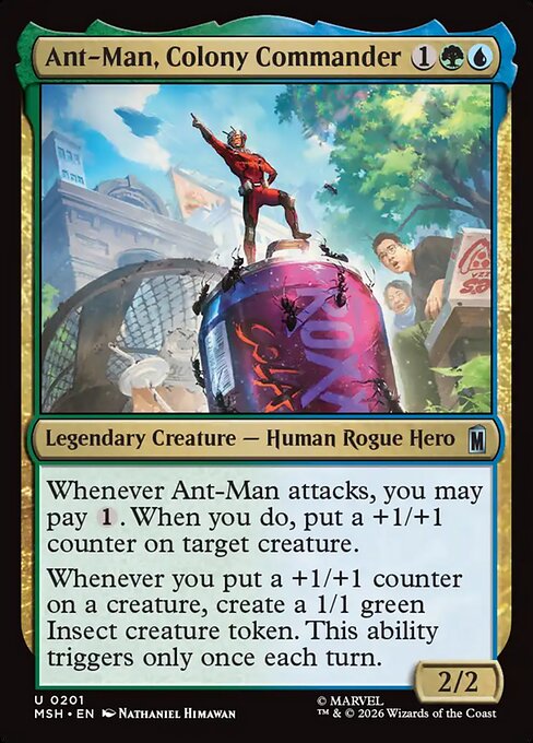Example Deck for Ant-Man, Colony Commander