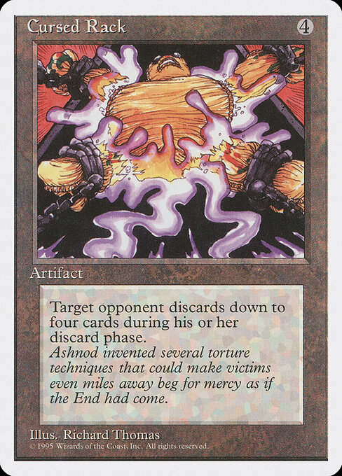cards like the rack mtg (moderately Played)  Fun Box Monster Emporium Put that many cards from the top of your library into your hand mtg cards like the rack