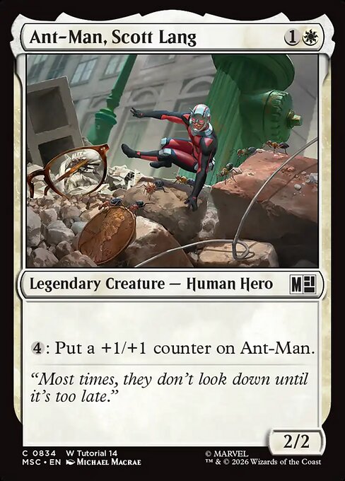Example Deck for Ant-Man, Scott Lang