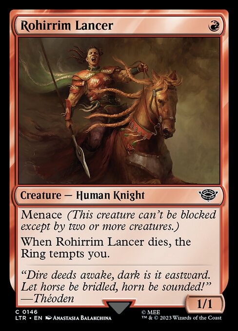 theoden mtg card FOIL Theoden, King of Rohan The Lord of the Rings # 233 NM The Gathering Theoden, King of Rohan |