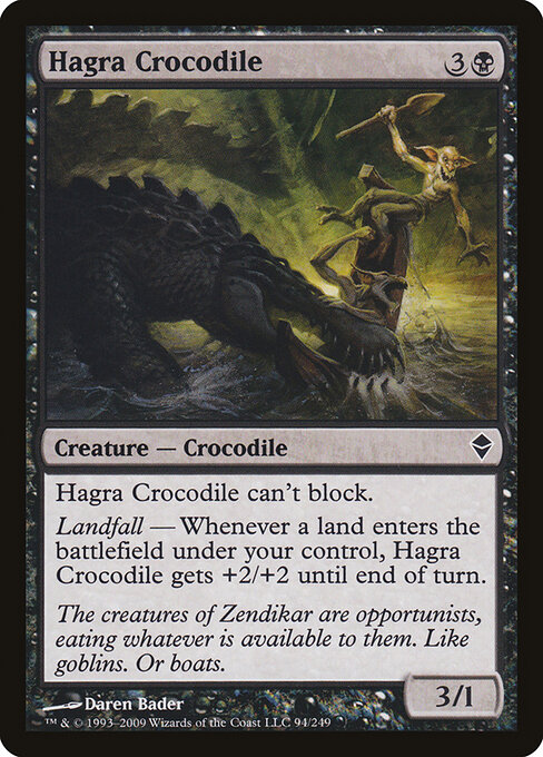 black landfall cards mtg Mono-Black Landfall