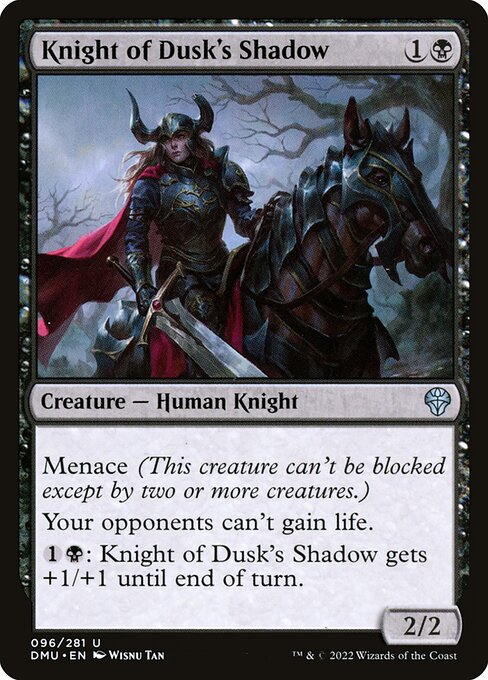 Knight of Dusk's Shadow (Card) | EDHREC