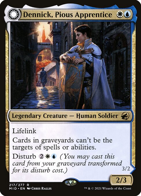 Example Deck for Dennick, Pious Apprentice