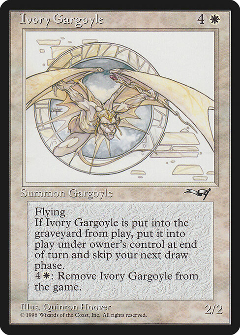 mtg gargoyle commander deck Lumengrid [Commander Legends] The ultimate treasure is one that guards itself. Ivory Gargoyle (Card) | EDHREC