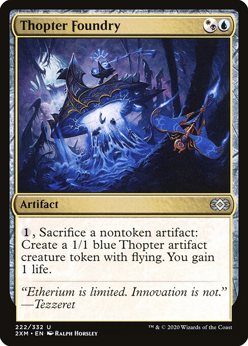 mtg best thopter cards Magic: the Gathering - Token Mint / near mint condition trading card Thopter token (foil) (1/1)