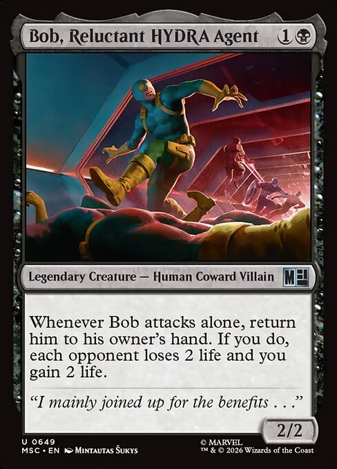 Example Deck for Bob, Reluctant HYDRA Agent
