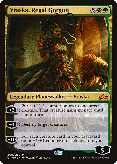 mtg vraska commander deck Amazon.com: Magic: The Gathering - Vraska, Scheming Gorgon - Foil - Planeswalker Exclusive draw a card mtg BLACK GREEN GOLGARI DECK