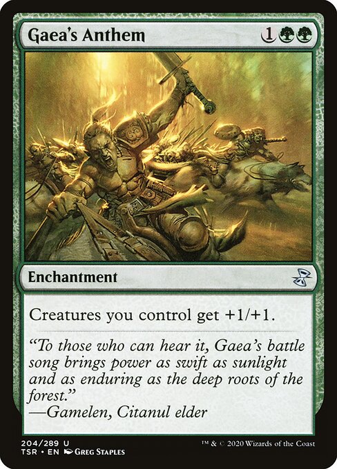 mtg best anthem cards Faerie  (Esper Commander deck)  Archidekt Creatures you control get +1/+1 Marshal's Anthem