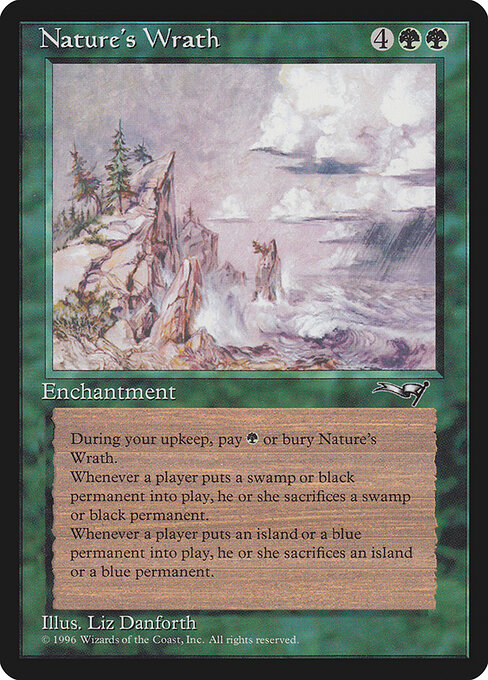 mtg wrath cards Elite Control Commander Deck - Custom Built - Elite - - 5 Color EDH Destroy all creatures Nature's Wrath (Card) | EDHREC
