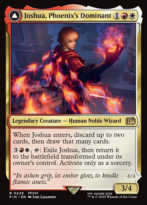 Example Deck for Joshua, Phoenix's Dominant