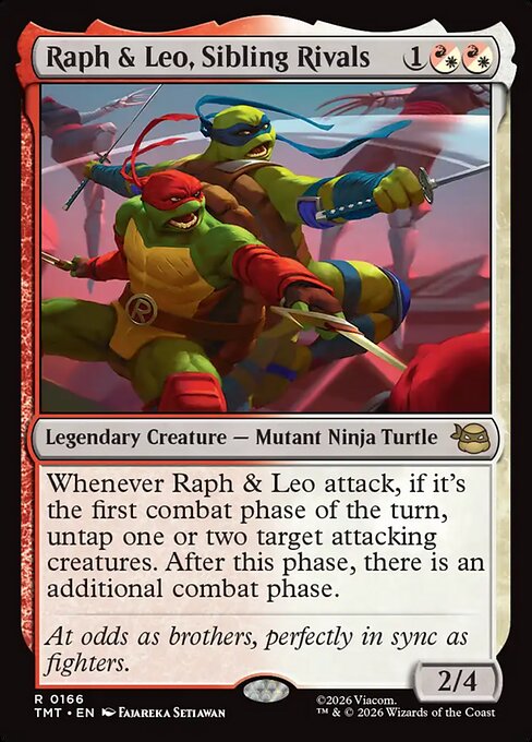 mtg raphael ninja turtle card Raphael, the Nightwatcher (Showcase) [Teenage Mutant Turtles] Fo After this combat phase Raphael, the Muscle | Teenage