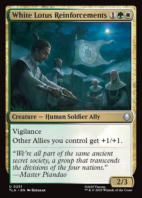 White Lotus Reinforcements (Card) | EDHREC