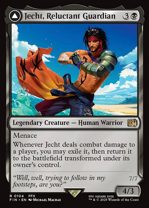 Example Deck for Jecht, Reluctant Guardian