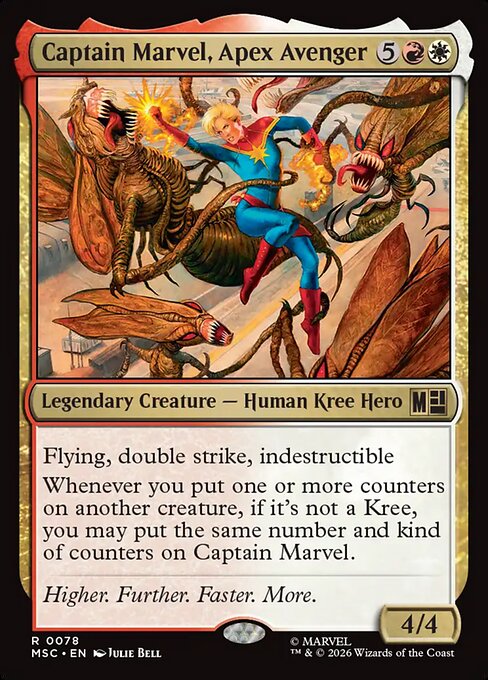 Example Deck for Captain Marvel, Apex Avenger