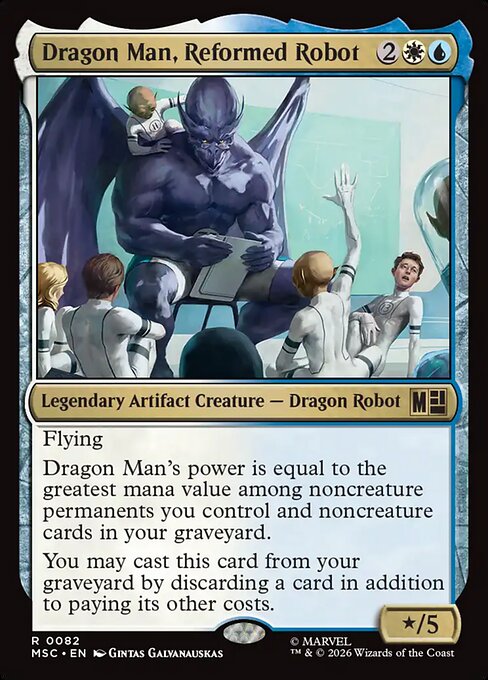 Example Deck for Dragon Man, Reformed Robot