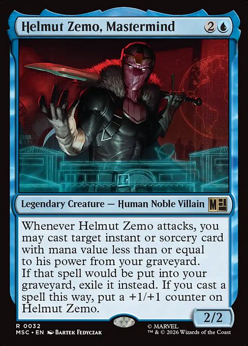 Helmut Zemo, Mastermind (Commander) - Upgraded Voltron | EDHREC