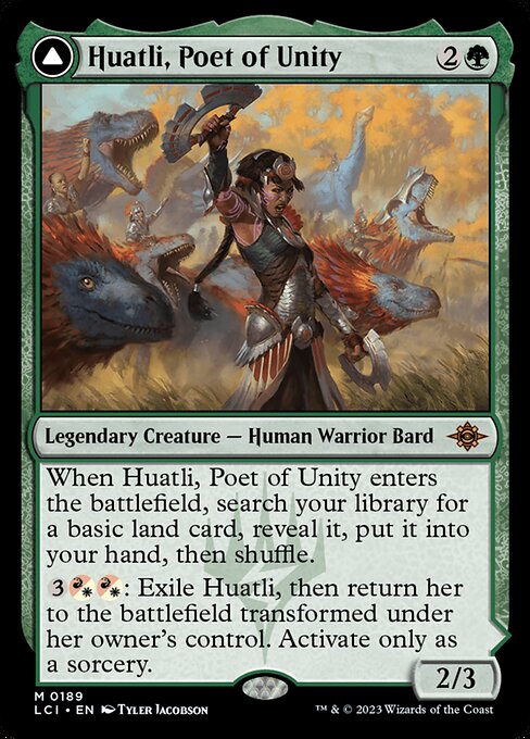 Example Deck for Huatli, Poet of Unity