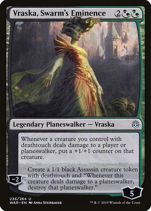 mtg vraska commander deck Vraska, Swarm's Eminence (Card)